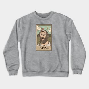 GREEK TORTURED POET TAROT STICKER POSTER Crewneck Sweatshirt